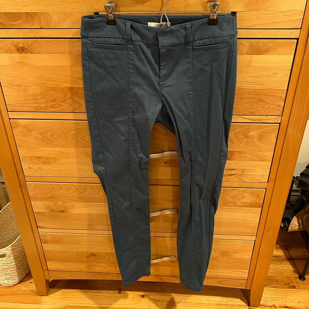 Loft Blue Work Pants 0P